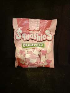 Sweets: Swizzels Squashies Drumstick Strawberry & Cream 120g