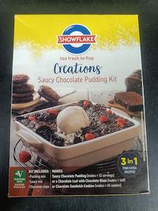 Treats Other: Snowflake Creations - Saucy Chocolate Pudding 400g