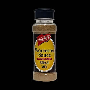 Spices: Scalli's Worcester Sauce - Braai Mix 200ml