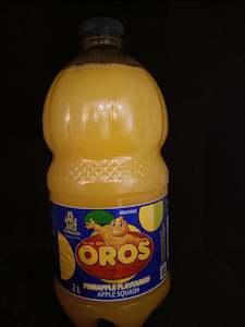 Brookes Oros Pineapple Squash 2 Litre