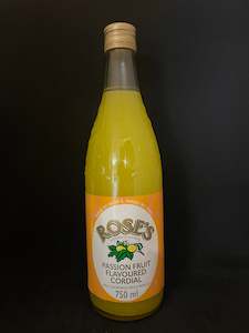 Roses Passionfruit Concentrate 750ml