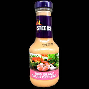 Sauces: Steers Salad Dressing - 1000 Island 375ml