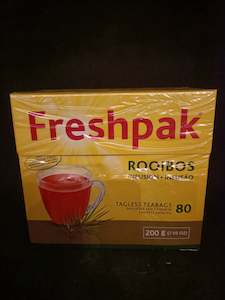 Coffee Tea Creamers: Freshpak Rooibos Tea (80s)