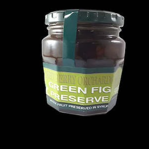 Spreads Relish: Hillcrest Berry Jams - Green Fig Preserve 340g