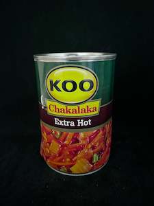 Spreads Relish: Koo Chakalaka Extra Hot 410g