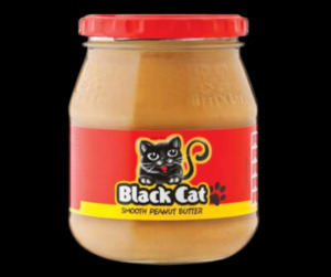 Black Cat Peanut Butter - Smooth (No Sugar or Salt) 400g