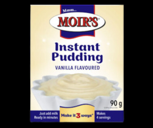 Pudding Dessert: Instant Pudding Vanilla 90g