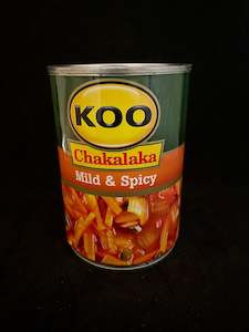 Koo Cans Pickles: Koo Chakalaka Mild & Spicy 410g