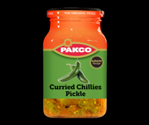 Koo Cans Pickles: Pakco Curried Chillies Pickle 350g