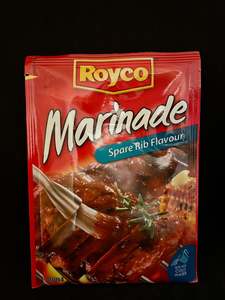 Sauces: Royco Marinade - Spare rib 39g
