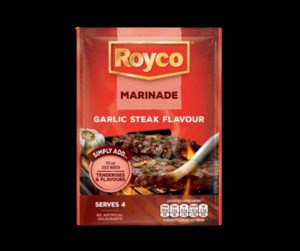Sauces: Royco Marinade - Garlic Steak 39g