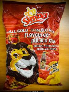 Chips: Simba Tomato Sauce Chips 120g