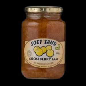 Spreads Relish: Soet Tand Jams - Gooseberry 500g Jar