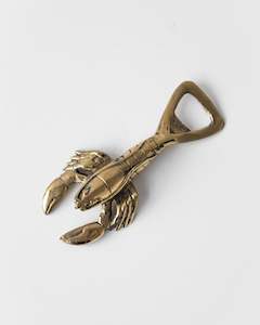 Brass: BRASS LOBSTER BOTTLE OPENER
