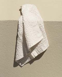 Beach And Outdoor: WAFFLE FACE CLOTH CREAM