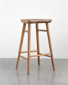 Tables And Stools: TEAK BARSTOOL