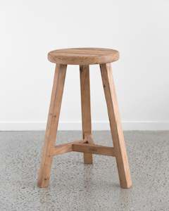 Tables And Stools: ELM BARSTOOL NATURAL