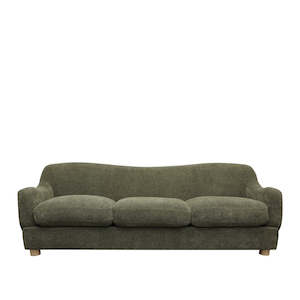 Furniture: TEDDY SOFA OLIVE GREEN