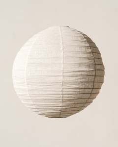 Lighting Pendants: LINEN PENDANT ROUND 60CM