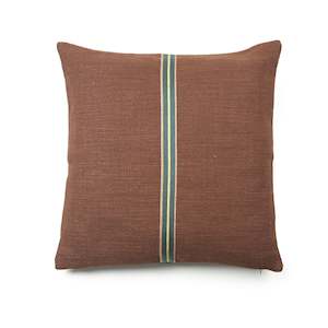 Cushion Covers: Jasper 63x63 Cushion Cover - Leather