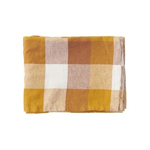 Biscuit Check Table Linen