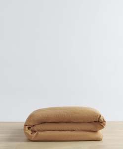 Duvet Covers: Linen Duvet Cover - Cultiver