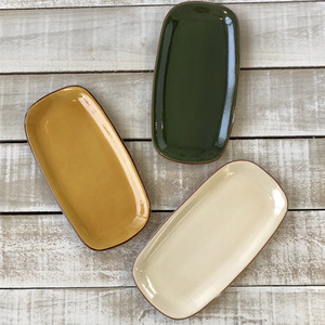 Spanish Coloured Terracotta Platter - Small