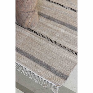 Tribal Wool Rug in Earth Tones
