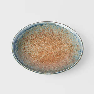 Earth & Sky Flat Serving Bowl