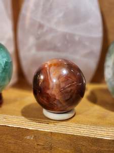 Spheres: Carnelian Sphere