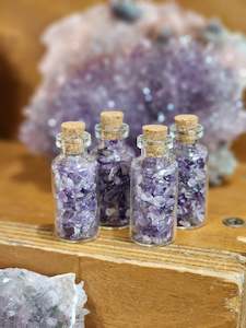 Tumbles: Amethyst Vial