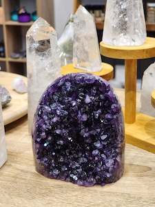 A Grade Cut Base Amethyst