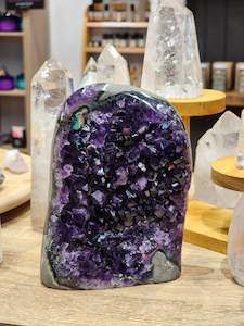 A Grade Cut Base Amethyst