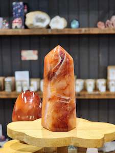 Strength Protection: Carnelian flame