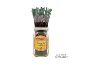 Wildberry Shorties: Wild berry Spanish Moss 11 inch Incense