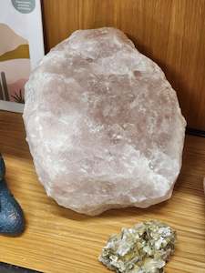 Crystals: Rose Quartz Boulder