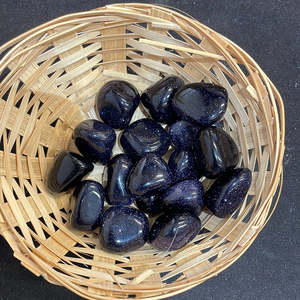 Tumbles: Blue Goldstone