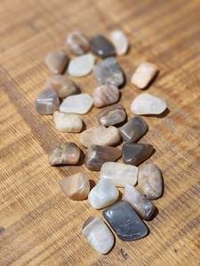 Relaxation Serenity: Mixed Peach & Black Moonstone