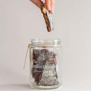 The Confectionist: Dark Chocolate & Almond Toffee | 200g Jar