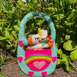 The Woodlands: Rainbow Unicorn Bag