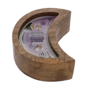 Homeware Incense Burners: Waning Moon Candle - Sage - Guidance and Vision