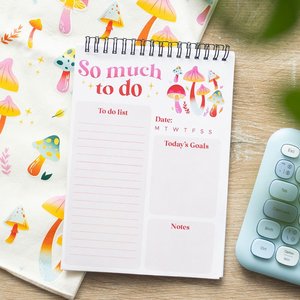 Christmas 2025: So Much To Do Mushroom List Pad