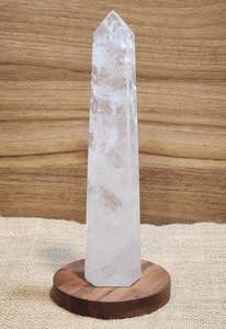 A Grade Clear Quartz Tower "Bobby"