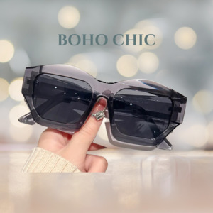 Products: BOHO CHIC - SMOKY SLATE ANGLED SUNGLASSES Boho Chic