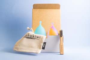 Menstrual Cups: bohokiwi Double Menstrual Cup Set