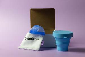 Collection For Top: bohokiwi Menstrual Disc and Steriliser Set