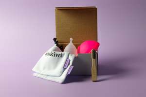 Cups 1: bohokiwi Menstrual Cup & Menstrual Disc Set
