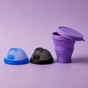 bohokiwi® Double Menstrual Disc Set & Collapsible Steam Steriliser Set