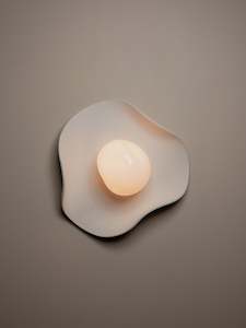 Wall Lamp: We Ponder | Puddle Stone Interior