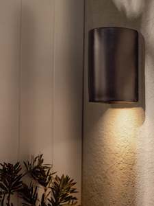 Wall Lamp: We Ponder | Slate Exterior